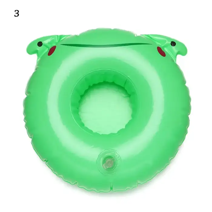1 pièces piscine fête décoration Bar sous-verres boisson flotteurs gonflable tasse sous-verres pisci