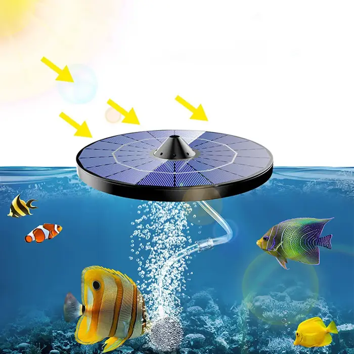 Aérateur solaire pour bassin 2