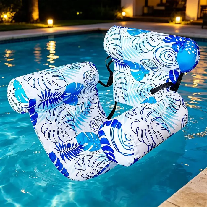 Fauteuil flottant gonflable en PVC robuste pour adultes