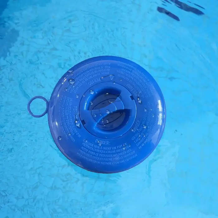 Flotteur de piscine pour pastilles de chlore