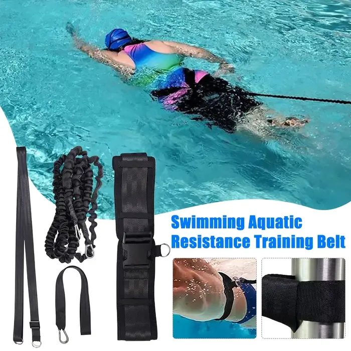 Ceinture d'entraînement de natation, ceintures d'entraînement de piscine, harnais, papeterie de nata
