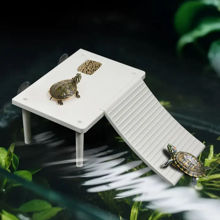Plateforme de bain de soleil tortue