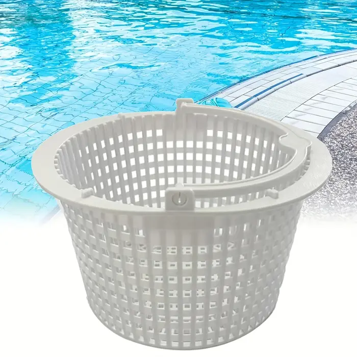 Panier de filtration de remplacement pour skimmer de piscine avec poignée