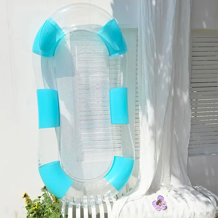 1 chaise-hamac gonflable pour piscine - Un tapis flottant adapté aux piscines