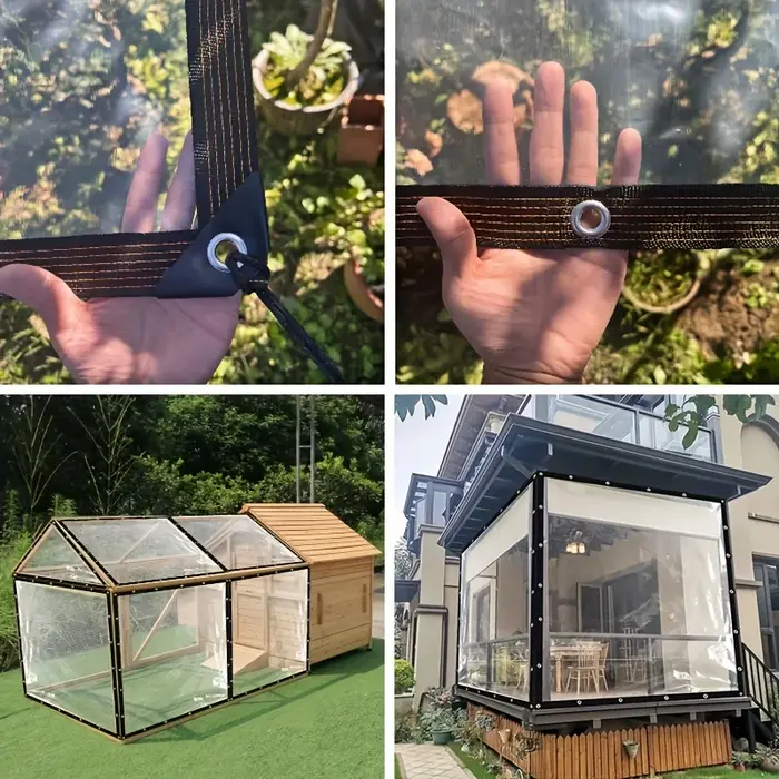 Bâche transparente grande personnalisée 2*3m 4 5 6 7 8 9 10 M 5