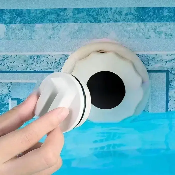 Bouchon de piscine fileté de 1