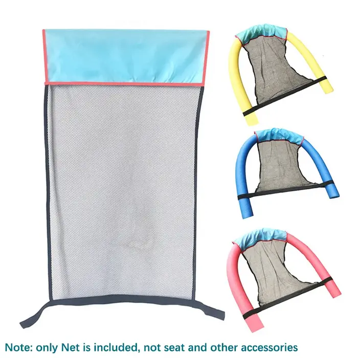 Filet de hamac gonflable flottant, 1 pièce, couverture, matelas de natation, anneau de natation en m