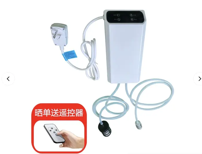 Nouveau chauffe-baignoire automatique à température constante de 1500 watts, pliable, pour bain de p