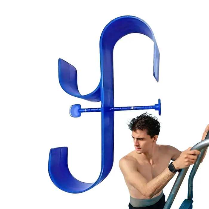 Support de filet d'écumoire de feuilles de piscine au bord