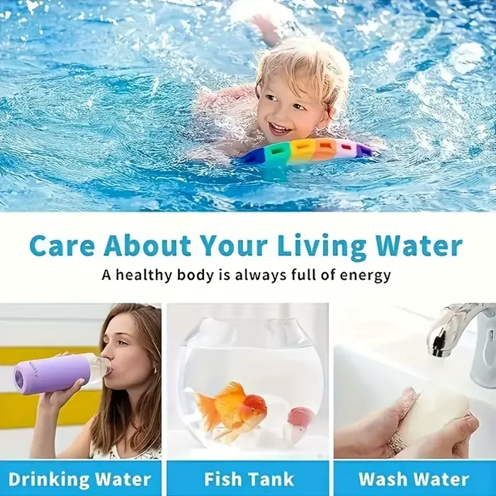 Bandelettes de Test 6 en 1 pour piscine et Aquarium
