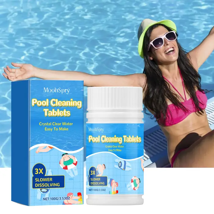 Tablettes de nettoyage pour piscine