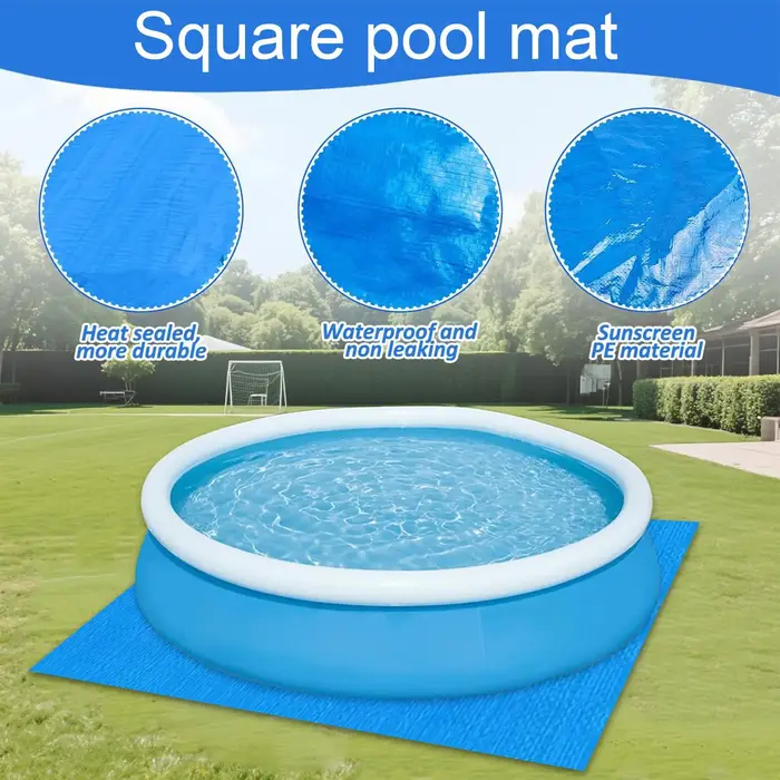 Coussin de revêtement de piscine résistant aux crevaisons