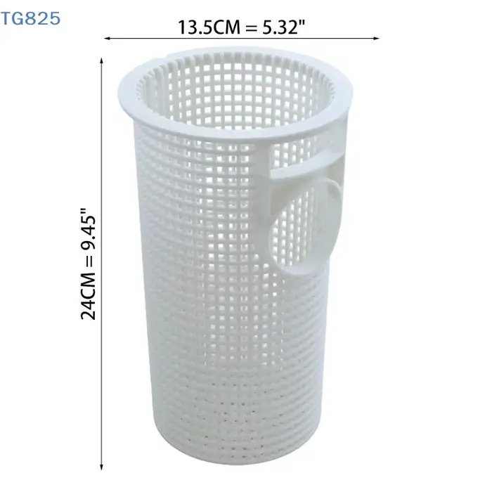 【AN】R0480100 Panier de filtre pour pompe de piscine, matériau ABS durable, 14x24,5 cm, panier de rem