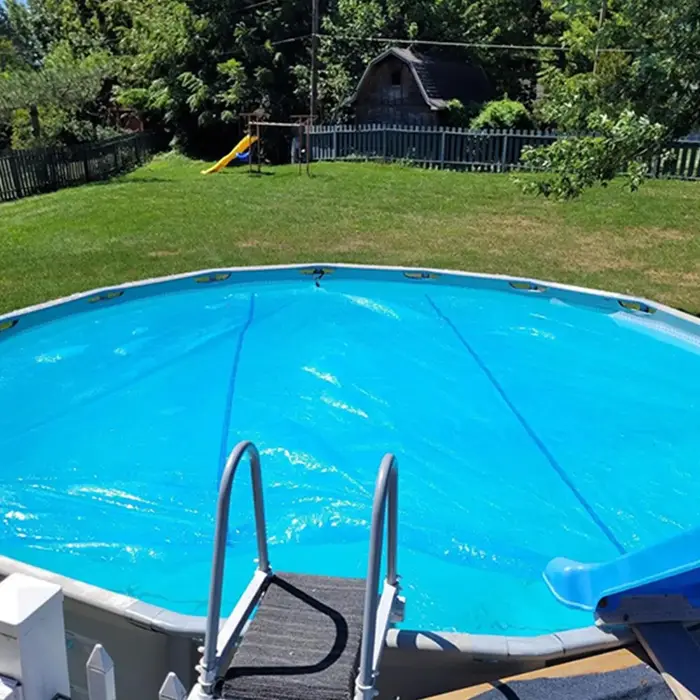 Couverture solaire pour piscine hors sol