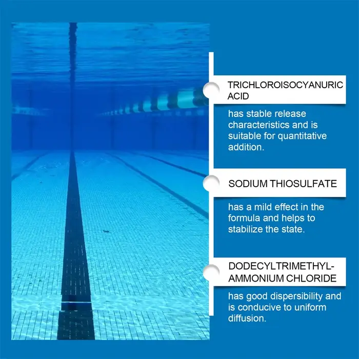 Clarifiant d'eau de piscine liquide sans odeur 100 ml