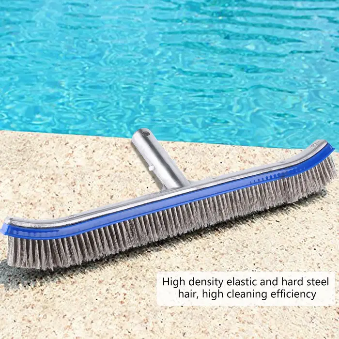 Brosse en acier pour murs astronomiques de piscine