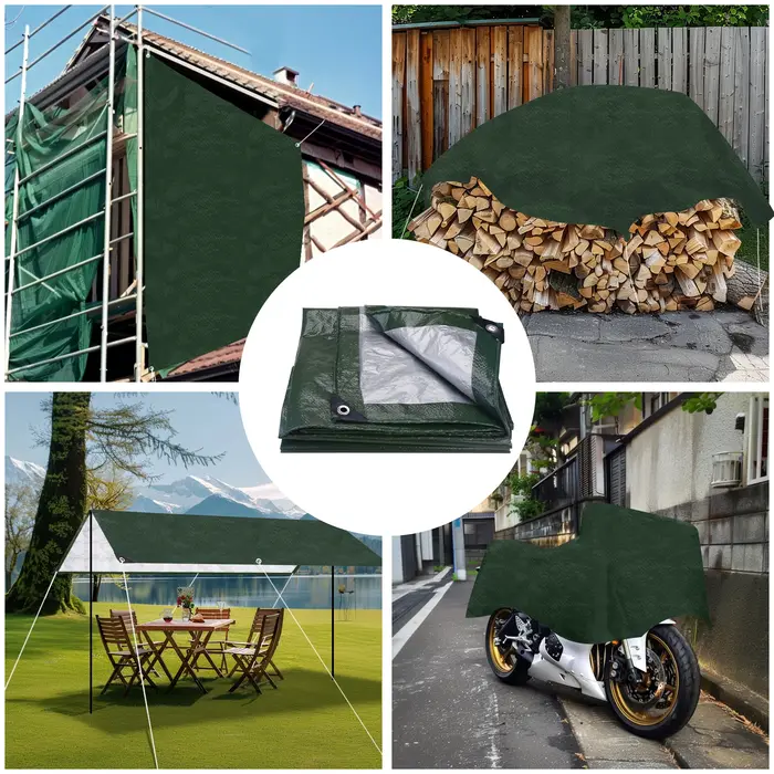 Grande bâche imperméable et robuste