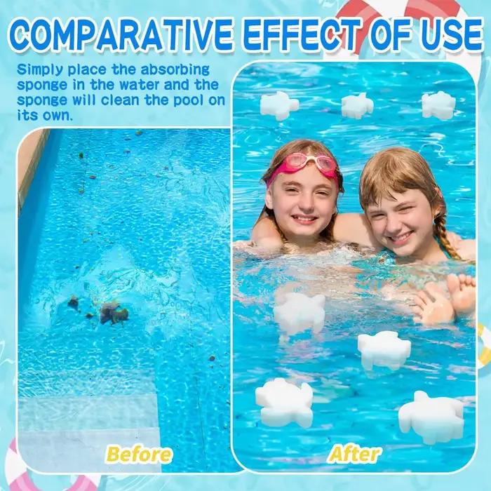 10 balles anti-salissures pour piscine