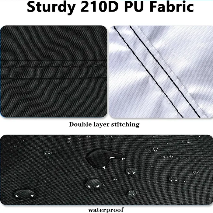 Couverture de piscine rectangulaire 210D pour piscine hors sol