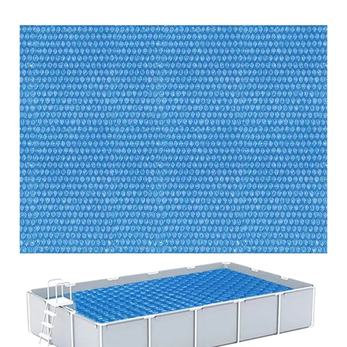 Couverture solaire à bulles pour piscine