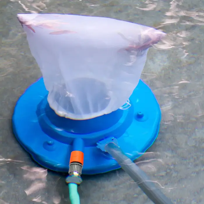 Aspirateur Robot avec sac en maille, tête de brosse d'aspirateur de piscine, tête d'aspiration pour 