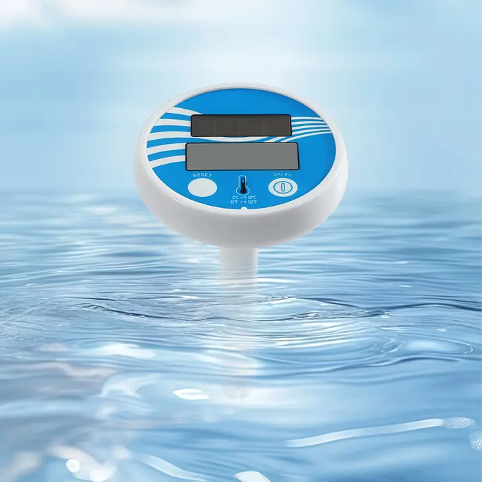 Thermomètre solaire étanche pour piscine