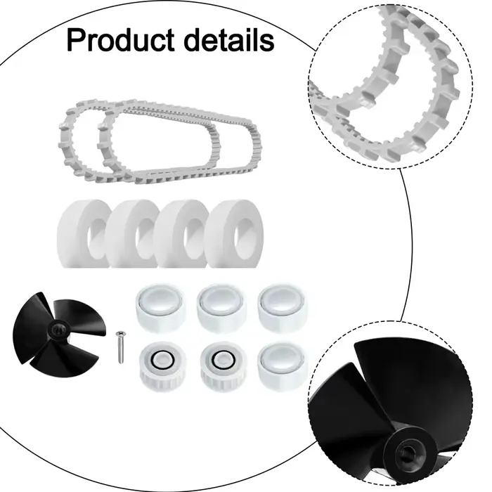 Kit de remplacement essentiel pour les robots nettoyeurs de piscine Dolphin