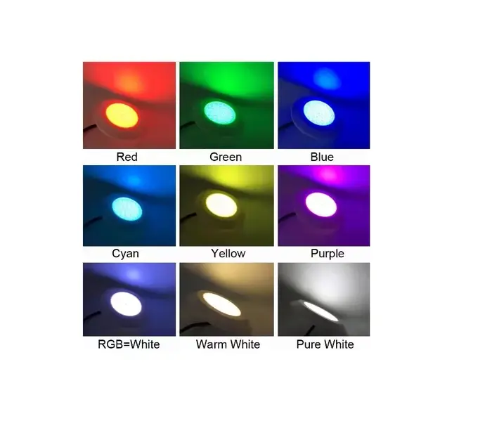 Lampe de piscine LED SubSN étanche