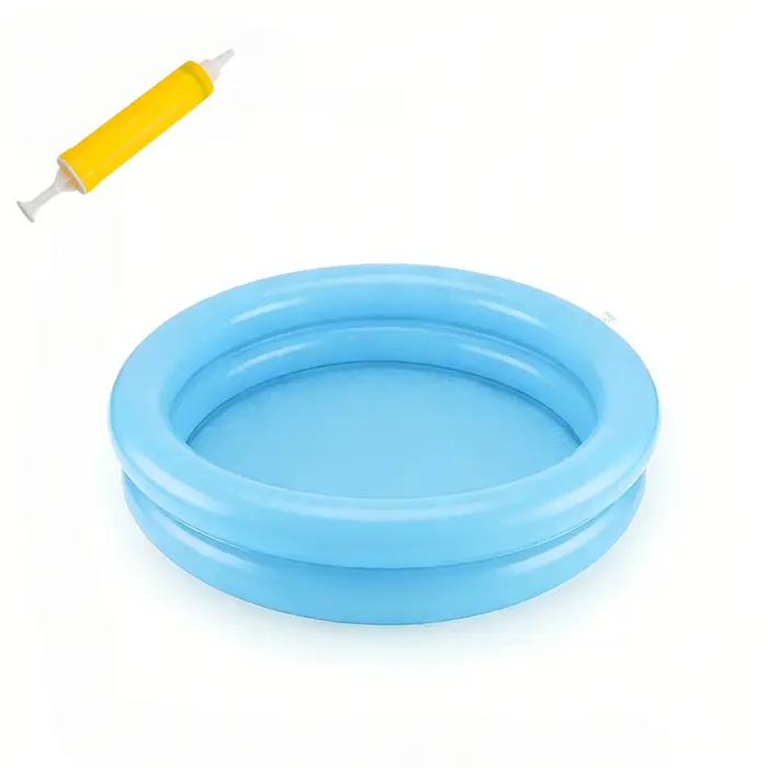 Piscine gonflable d'été, piscine ronde portable pour une utilisation en intérieur et en extérieur, a