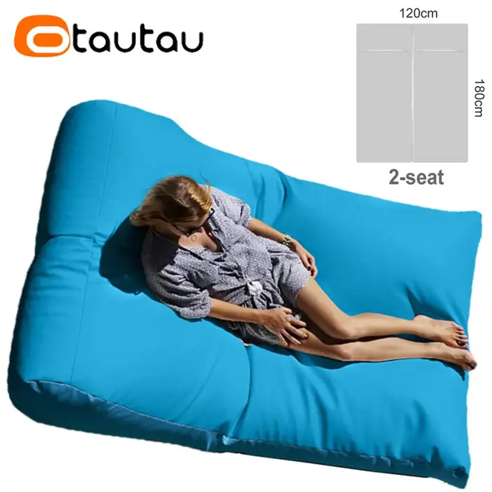 Housse de pouf gonflable 2 places OTAUTAU pour extérieur
