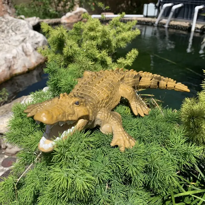 Crocodile RC réaliste pour piscine lac jouets pour enfants étanche télécommande Animal