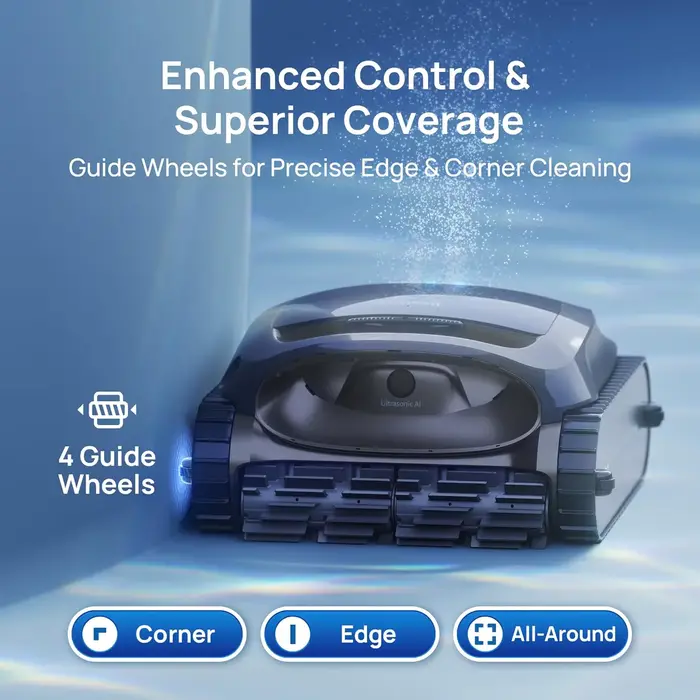 Nouveau robot aspirateur de piscine sans fil NewBeatbot AquaSense 2