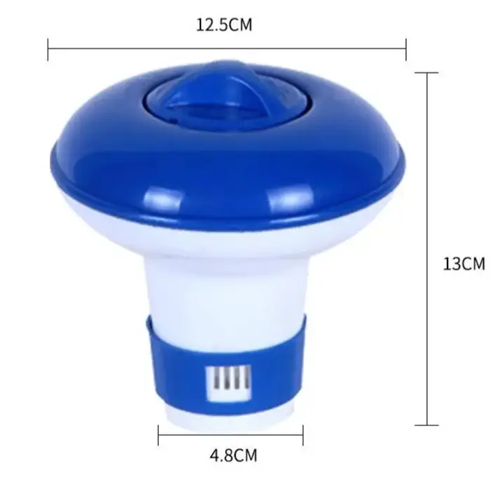 Distributeur de chlore flottant pour piscines intérieures et extérieures, spas et bains à remous, av