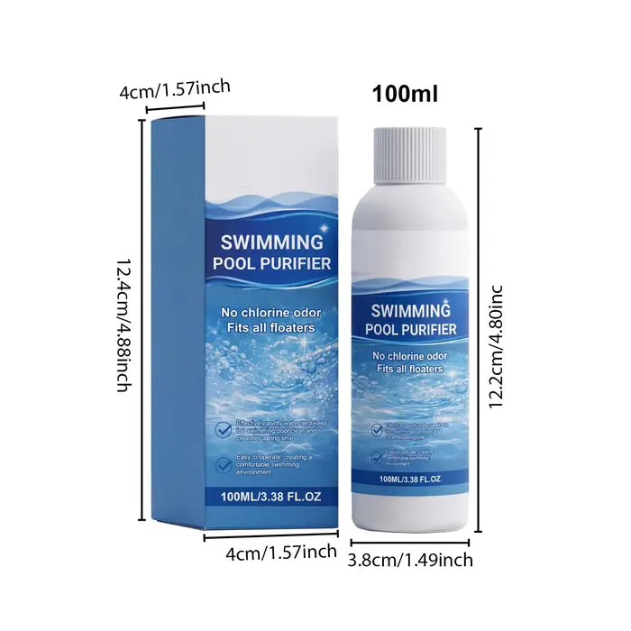 Clarifiant pour piscine 100 ml