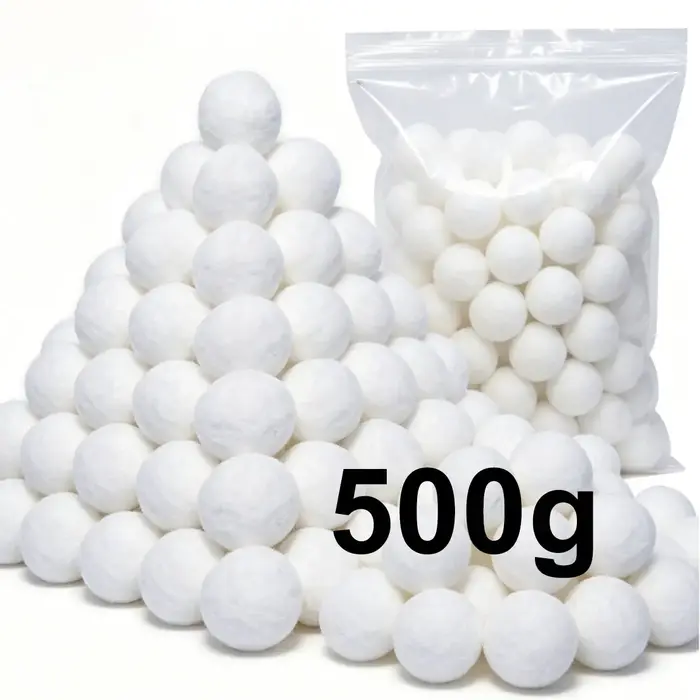 Boules filtrantes pour piscine 500G – Média de filtration léger et réutilisable pour les systèmes de