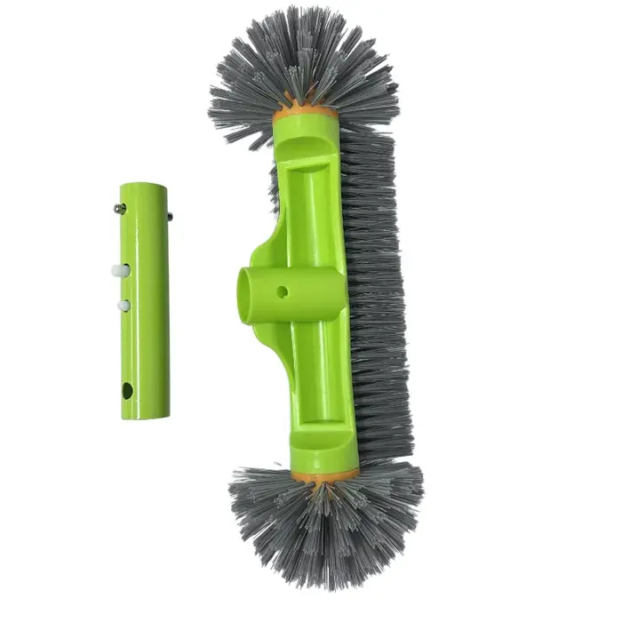 Tête de brosse pour piscine avec extrémités rondes