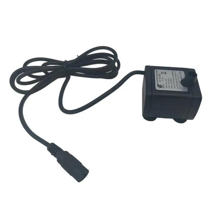 Pompe à eau submersible micro DC JT-280, moteur 12V 24V, débit max 200~650L/H