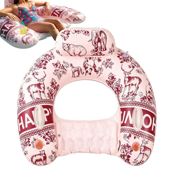 Chaise de piscine gonflable pour adulte