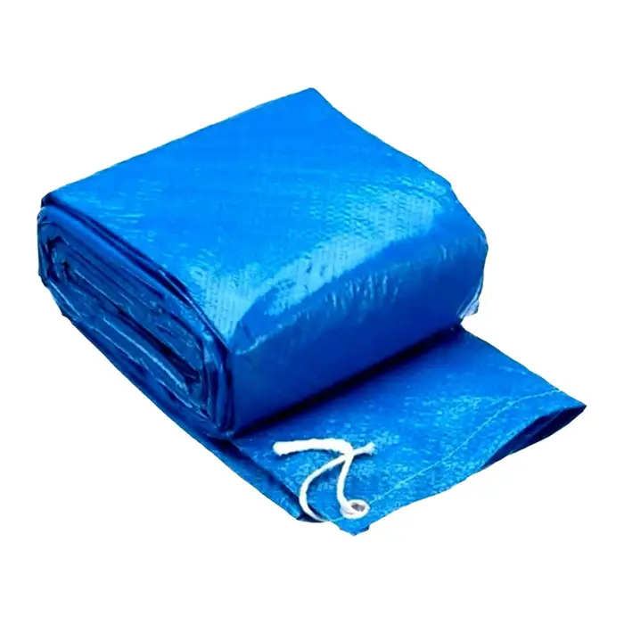 Couverture de piscine au sol