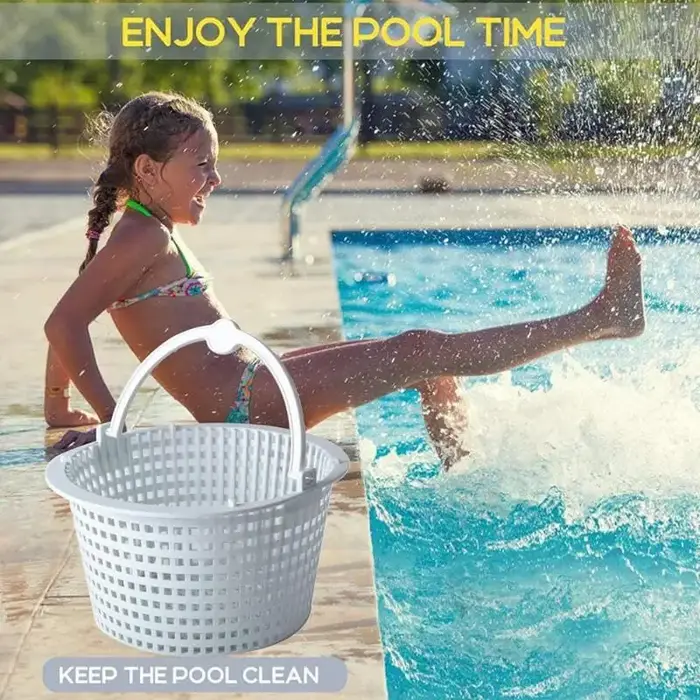 Écumoire de piscine écologique et durable pour l'entretien des piscines hors sol