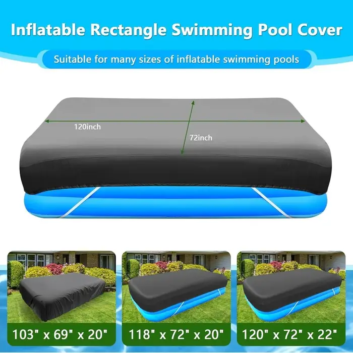 Housse anti-poussière de piscine Oxford 210D