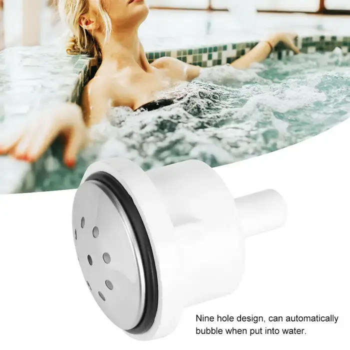 1 pièce Buse de jet d'air à bulles pour baignoire spa et piscine