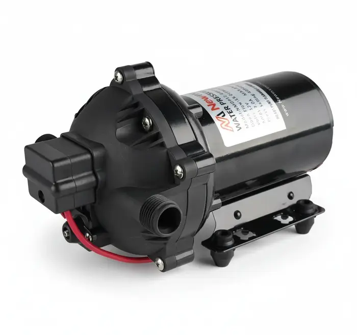 Pompe à eau potable pour VR, 5,5 GPM, auto-amorçante, à membrane marine, avec membrane Santoprene po