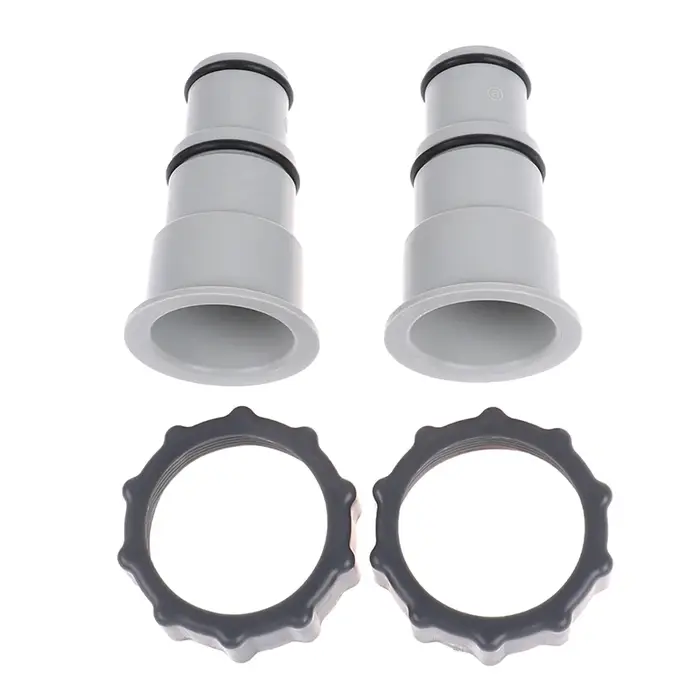 Adaptateur de tuyau de piscine avec collier pour pompes à connexion filetée Intex