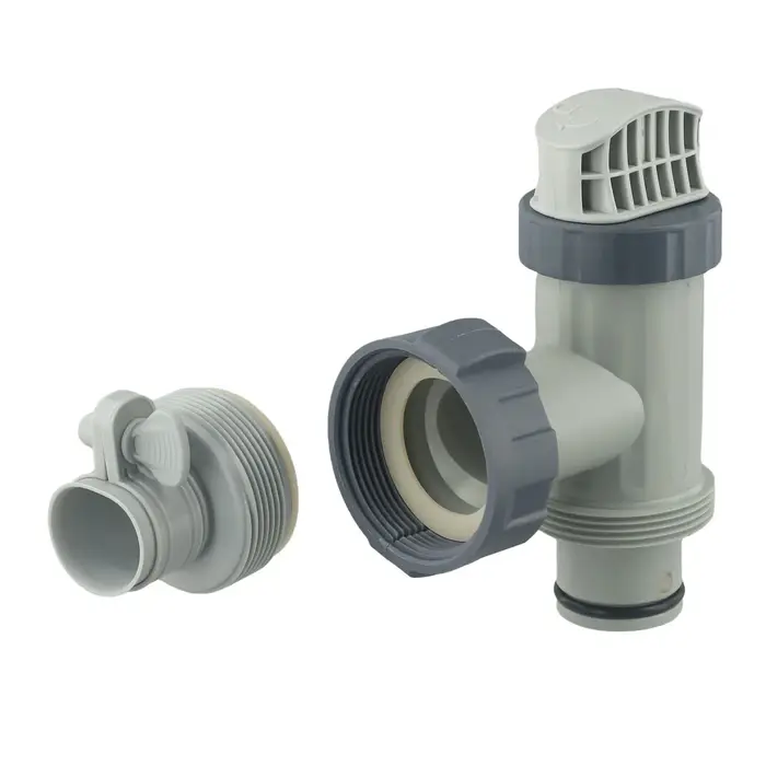 Vanne de plongeur de piscine et adaptateur de tuyau pour Intex