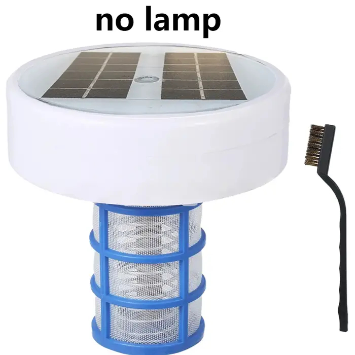 Nettoyeur de piscine automatique, ioniseur solaire en cuivre à commutation automatique, maintient le