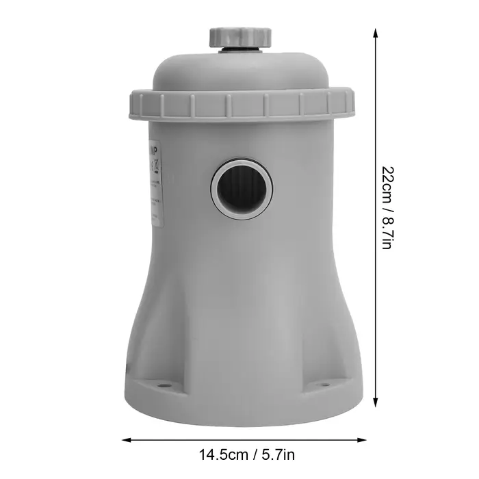 Kit de pompe à filtre de piscine gonflable