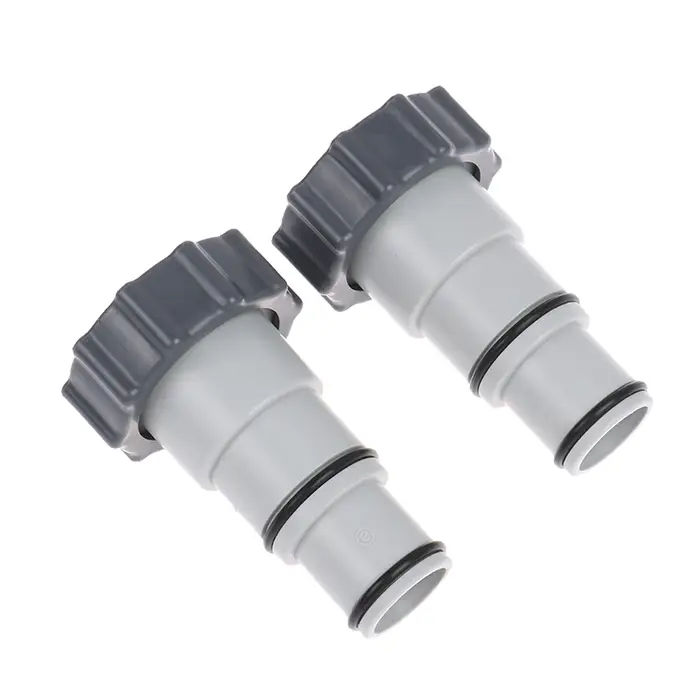 Adaptateur de tuyau de piscine avec collier pour pompes à connexion filetée Intex