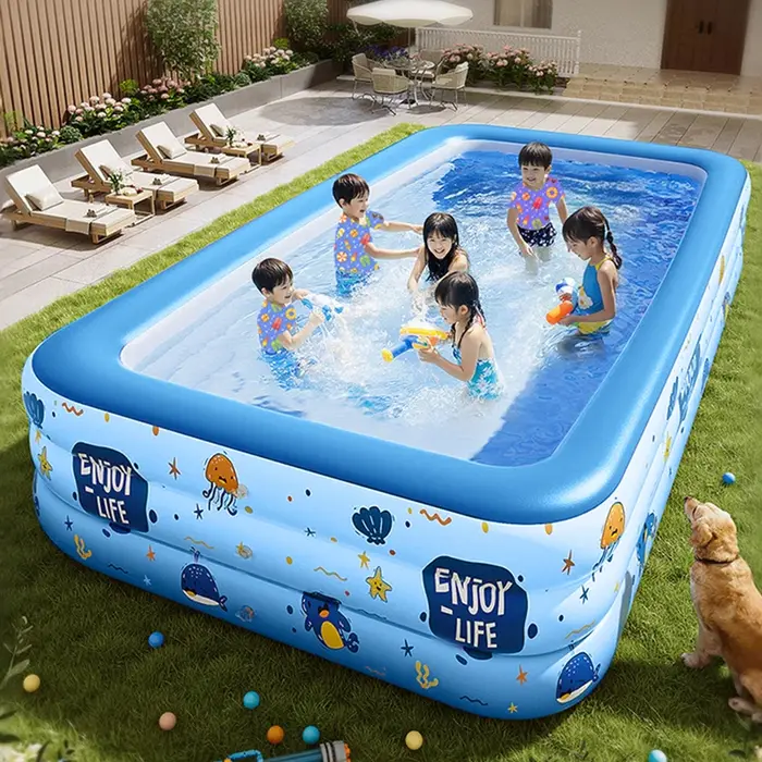 Piscine gonflable grande taille intérieure extérieure