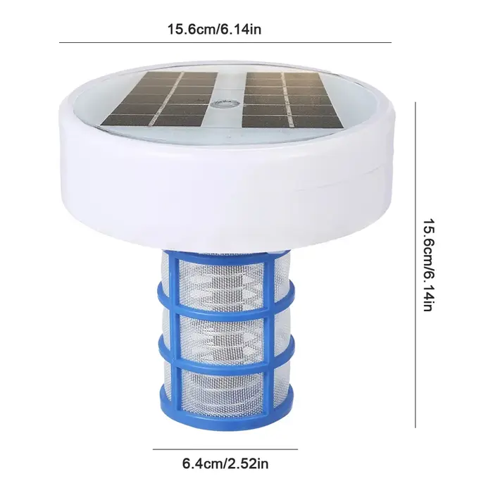 Ioniseur de piscine en cuivre flottant